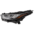 Driver Side Headlight, with Bulb, LED, Clear Lens, CAPA Certified