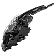 Passenger Side Headlight, with Bulb, LED, Clear Lens, 4 Cyl., 1.8L Engine