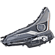 Driver Side Headlight, with Bulb, LED, Clear Lens