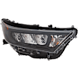 Passenger Side LED Headlight, With bulb(s), OE Replacement