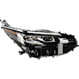 Passenger Side Headlight, with Bulb, LED, 4 Cyl., 2.5L Engine, CAPA CERTIFIED
