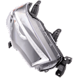 Passenger Side Halogen/LED Combo Headlight, With bulb(s)