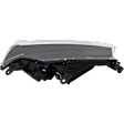 Driver Side Halogen/LED Combo Headlight, With bulb(s)