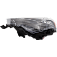 Driver Side Halogen/LED Combo Headlight, With bulb(s)