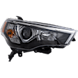 Passenger Side Headlight, with Bulb, LED, 6 Cyl., 4.0L Engine, CAPA CERTIFIED