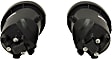 Front, Driver and Passenger Side Halogen Fog Light, With bulb(s)