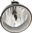 Front, Driver or Passenger Side Fog Light, With Bulb, Halogen, Without Breather Valve