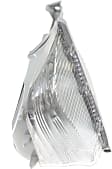 Front, Driver Side Turn Signal Light, Without bulb(s), CAPA Certified
