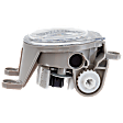 Front, Passenger Side Fog Light, With Bulb(s), LED