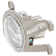 Front, Driver Side Fog Light, With Bulb(s), LED, CAPA CERTIFIED