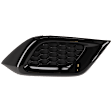Front, Passenger Side Fog Light Cover, Black, Base Model