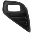 Driver Side Fog Light Trim, Textured Black, CAPA Certified