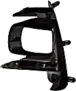 Front, Passenger Side Fog Light Trim, Silver