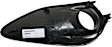 Front, Passenger Side Fog Light Trim, Black