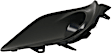 Front, Driver Side Fog Light Trim, Black
