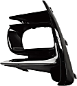 Driver Side Fog Light Trim, Black