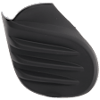 Front, Passenger Side Fog Light Cover, Black
