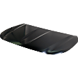 Hood, Steel, Black