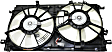 Radiator Fan, 4, Cyl., 1.8L Engine, Dual fan, Prius/(Corolla, Hybrid Models, Excludes Plug-in Models)