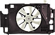 2013 Toyota Prius C - Radiator Fan 4 Cyl 1.5L, Dual fan