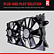 2013 Toyota Prius C - Radiator Fan 4 Cyl 1.5L, Dual fan