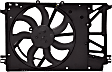 Radiator Fan, 4, Cyl., 2.5L Engine, Single Fan, Except Hybrid Models