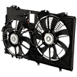OE Replacement Radiator Fan, 3.5L, 6Cyl, Dual fan