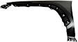 Front, Driver Side Fender, 4 Cyl., 2.5L Engine, CAPA CERTIFIED