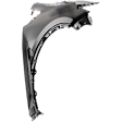 Front, Driver Side Fender
