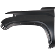 Front, Driver Side Fender