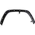 Front, Passenger Side Fender Flares, Textured Black CAPA Certified