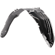  Rear, Passenger Side Fender Liner, Inner Panel