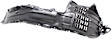 Front, Passenger Side Fender Liner, 8 Cyl., 5.7L Engine
