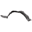 Front, Driver Side Fender Liner, 4 Cyl., 1.8L Engine