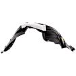 Front, Driver Side Fender Liner, Plastic, Vacuum Form, CAPA Certified