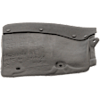Front, Driver Side Mud Flaps, Black