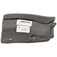 Front, Driver Side Mud Flaps, Black