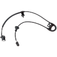 ABS Wheel Speed Sensor Wiring Harness - Rear, Driver Side, FWD