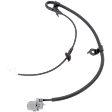 ABS Wheel Speed Sensor Wiring Harness - Rear, Passenger Side, FWD 