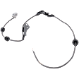 Rear, Passenger Side ABS Wheel Speed Sensor Wiring Harness, 4 Cyl., 1.8L Engine