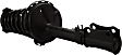 Rear, Driver Side Fully Loaded Strut, FWD