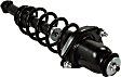 Rear, Driver Side Fully Loaded Strut, Base Model, 4 Cyl., 1.5L Engine