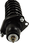 Rear, Driver Side Fully Loaded Strut, 1.8L Engine