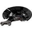 Front, Passenger Side Loaded Knuckle, With Backing Plate, With Bearing