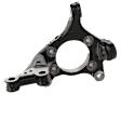 Front, Passenger Side Steering Knuckle, Without Backing Plate, Without Bearing