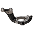 Front, Driver Side Steering Knuckle, Without Backing Plate, Without Bearing