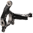 Front, Driver Side Steering Knuckle, Without Backing Plate, Without Bearing