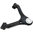 Front, Passenger Side, Upper Control Arm, With Ball Joint Assembly, RWD