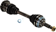Front, Driver or Passenger Side Axle Assembly, 4 Cyl., 2.0L Engine, Bolt-on Type Internal Ball Joint