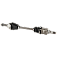2009-2018 Toyota Corolla - Front, Driver Side Axle Assembly, New, 1.8L Engine